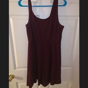 Maroon Dress